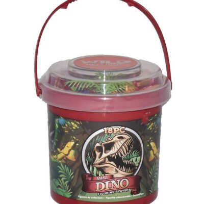 Wild Republic Spand m. Dyr - Mini - 18 stk. - Dinosaurer