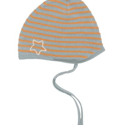 Mini A Ture Babyhjelm - Strik - Urs - Slate Blue