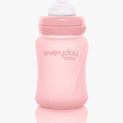 Everyday Baby Sutteflaske Glas 150 ml, Lyserød