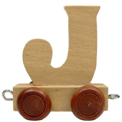 Bino Toys Navnetog - Træ - 5 cm - J
