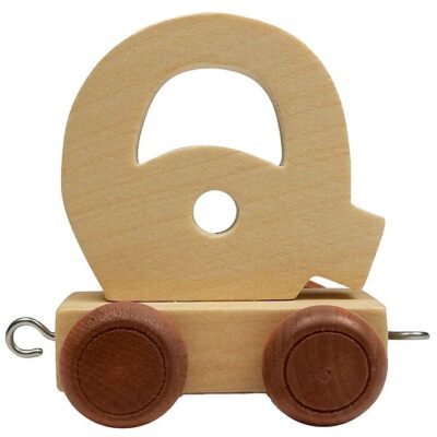 Bino Toys Navnetog - Træ - 5 cm - Q