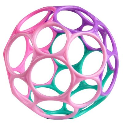 Oball Classic Bold - 8 cm - Rosa/Grøn/Lilla/Pink