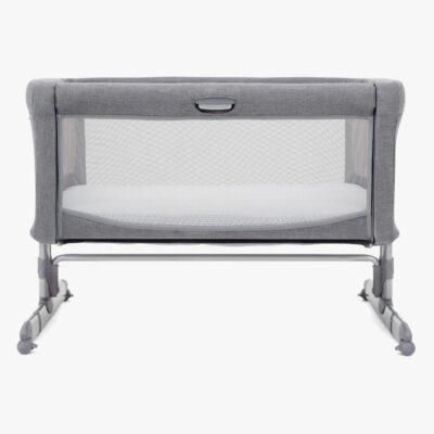 Joie Roomie Bedside Crib, Gray Flannel