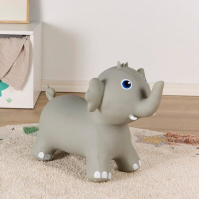 Cloudberry Castle Hoppedyr Elefant, Grå