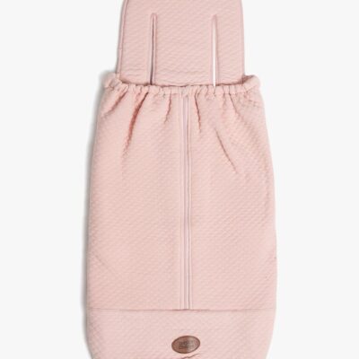 Petite Chérie Soft Quilted Light Multi Kørepose inkl. Hynde, Pink