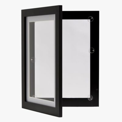 Minitude OLIVER Åbningsbar Ramme A3, 100 Side, Black, Bilderamme til tegninger