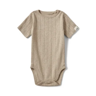 Dicte Kortærmet Body - Beige - 68