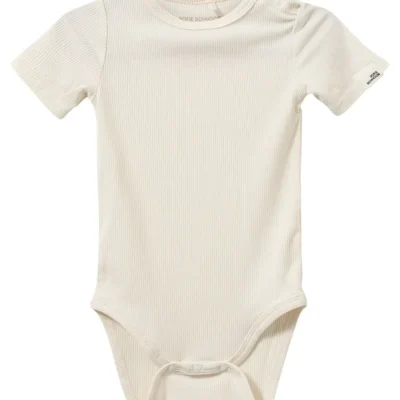 Dicte Kortærmet Body - Off White - 80
