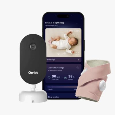 Owlet - Dream Duo (Dream Sock + Dream Sight) - Dusty Rose