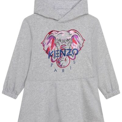 Kenzo Sweatkjole - Exclusive Edition - Gråmeleret m. Glimmer/Ele