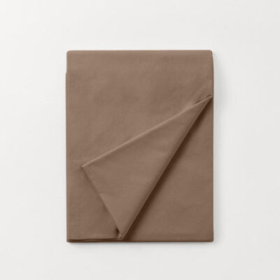 DAWN Fladt Lagen (260x260) - Mocha Brown - 100% økologisk bomuld -