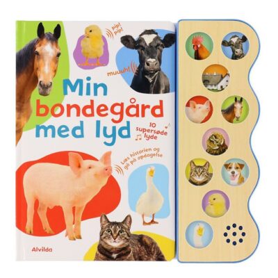 Alvilda Bog m. Lyd - Min Bondegård Med Lyd - Dansk