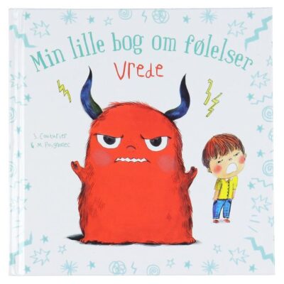 Bog - Min lille bog om følelser - Vrede - Fra 1 år