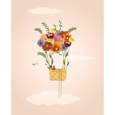 Vissevasse Plakat - 30x40 - Fly With Me