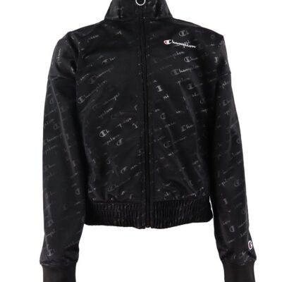 Champion Fashion Cardigan - Sort m. Logoer