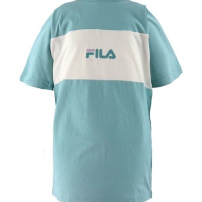 Fila T-shirt - Elliot - Cameo Blue/Snow White
