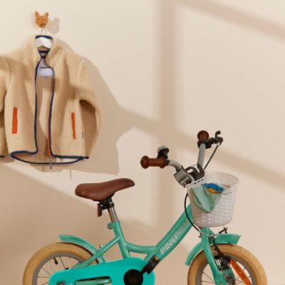 Pinepeak Retro City Cykel 12 Tommer, Turkis