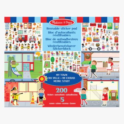 Melissa & Doug Klistermærkebog By 200 Stk.