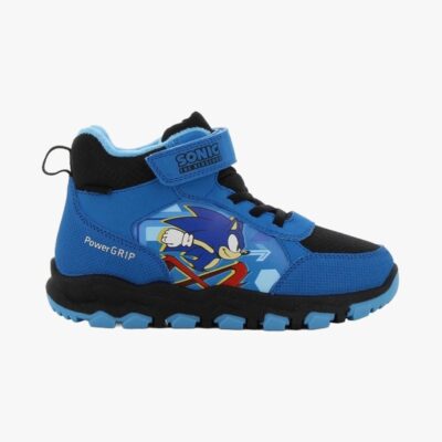 Sonic The Hedgehog Vinterstøvler, Black/Cobalt Blue, 25