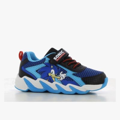 Sonic Blinkende Sneakers, Black/Cobalt Blue, 27