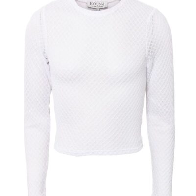 Hound Bluse - Knit - White