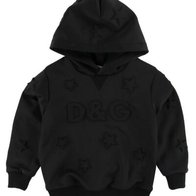 Dolce & Gabbana Hættetrøje - Sort m. Logo