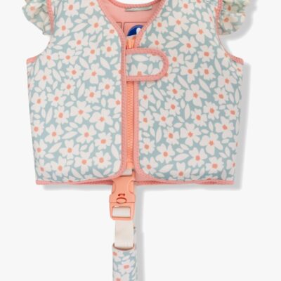 Swim Essentials Svømmevest, Florish Green, 3-6 år