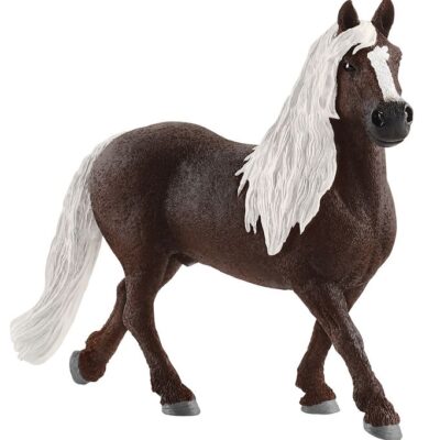 Schleich Dyr - H:13 cm - Black Forrest Hingst 13897