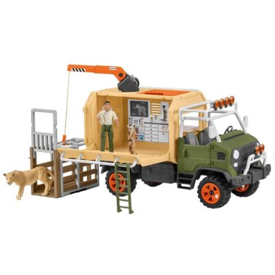 Schleich Wild Life - Stor Lastbil til Dyreredning 42475