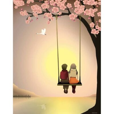 Vissevasse Plakat - 30x40 - Sunset With You