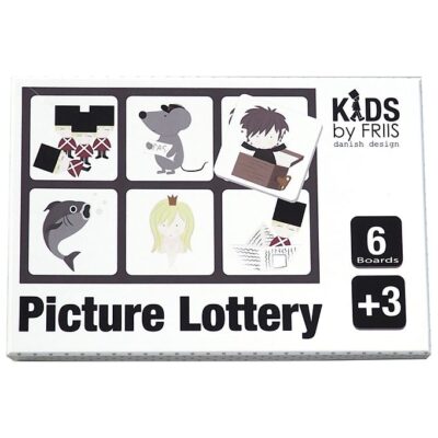 Kids by Friis Billedlotteri - 6 Plader - Eventyr