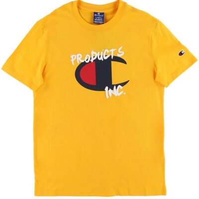Champion Fashion T-shirt - Gul m. Logo