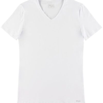 Fila T-shirt - V-Neck - Hvid
