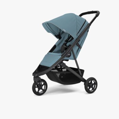 Thule Spring 2 Klapvogn, Mid Blue/Black