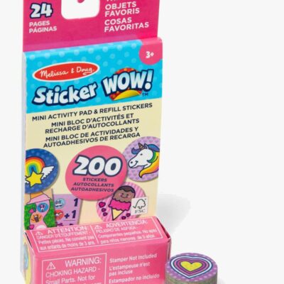 Melissa & Doug Sticker WOW! Refillpakke Enhjørning