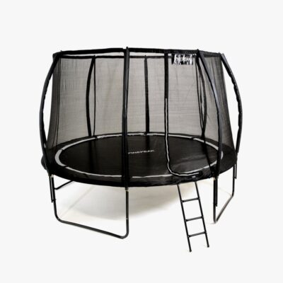 Pinepeak Lantern Trampolin inkl. Sikkerhedsnet 366 cm, Sort