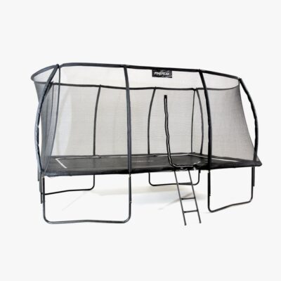 Pinepeak Rektangel Trampolin inkl. Sikkerhedsnet 439x286 cm, Sort