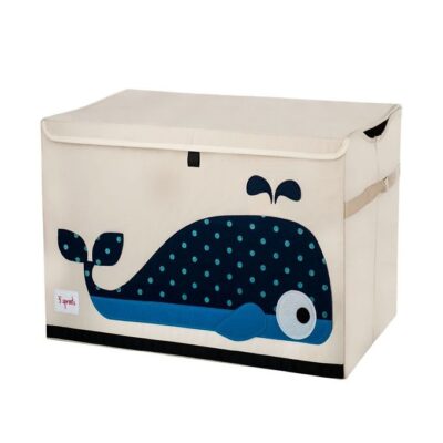 3 Sprouts - Opbevaringskasse - Blue Whale