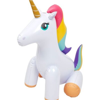 SunnyLife Sprinkler - 70x70 - Oppustelig - Enhjørning - Hvid