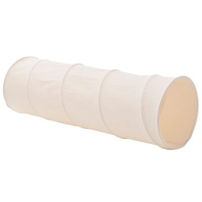 Kids Concept Legetunnel - 150 cm - Naturhvid