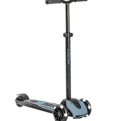 Scoot and Ride Highway Kick 5 - LED - Steel