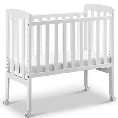Bino Bedside Crib - By-My-Side - 84x40 cm - Hvid