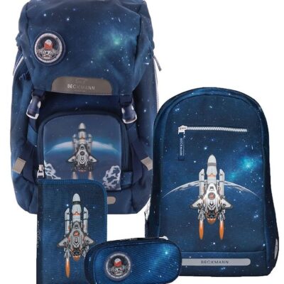 Beckmann Skoletaskesæt - Classic Maxi - Space Mission
