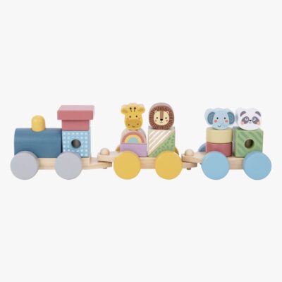 Tooky Toy Stablelegetøj Tog Dyr