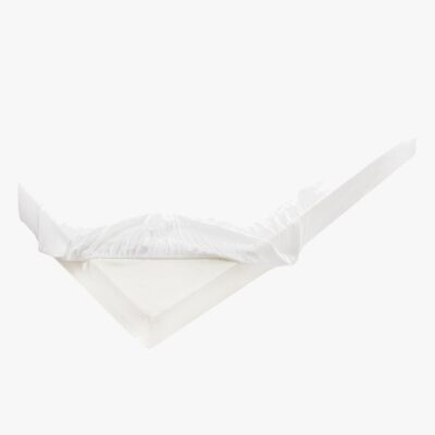 BabyMatex Satin Lagen 90x200, Hvid