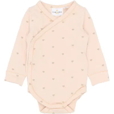 Nova Langærmet Body - Silver Peony - 74