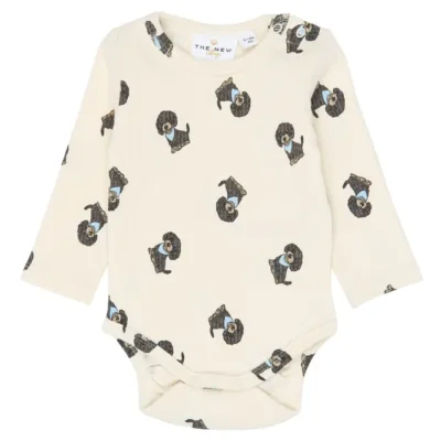 Sylvan Langærmet Rib Body - Gardenia - 56