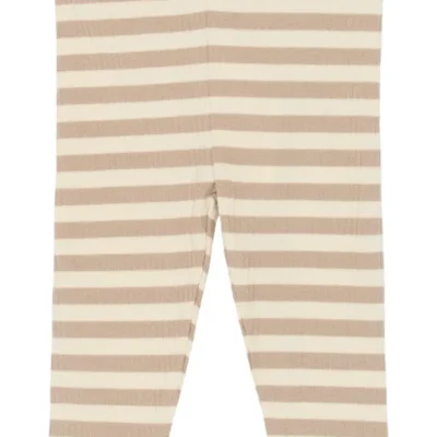 Fro Rib Leggings - Humus Striped - 62