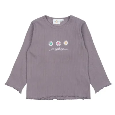 Princess Rib Bluse - GRAY RIDGE - 110