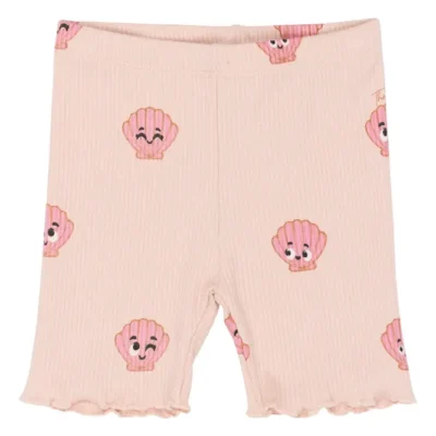 Tinker Rib Shorts - Peach Whip AOP - 92
